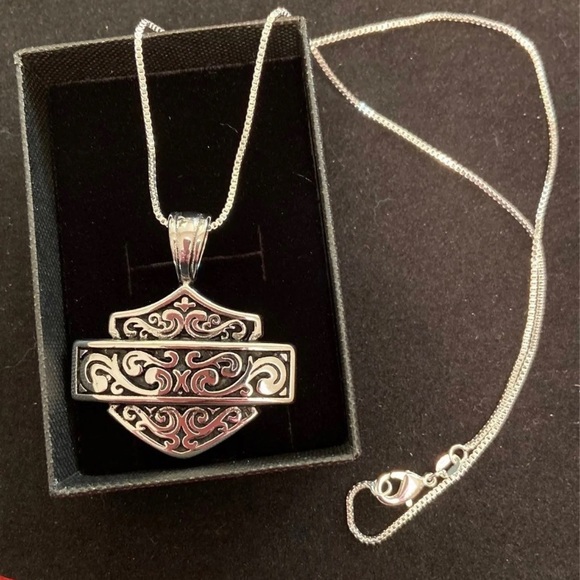 Silver HD Pendant Necklace - Picture 11 of 13